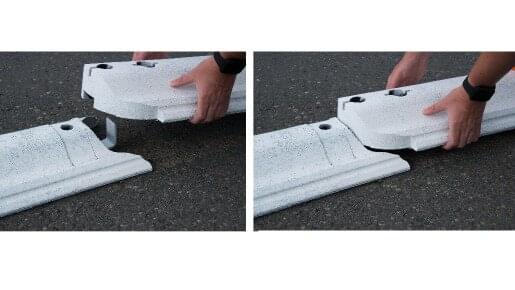 Podkład jest łatwy w montażu