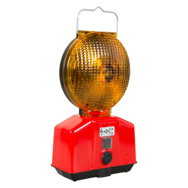 Optima-Blitz LED żółty | jednostronny | przełącznik kołyskowy