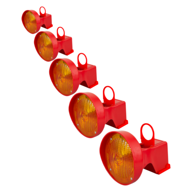 Lampa LED stożkowa SYNCHRON ConeFix | jednostronna | żółta