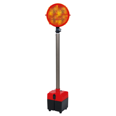 Kierunkowa lampa ostrzegawcza RS 2000 LED | żółta | jednostronna | wraz z zasilaczem