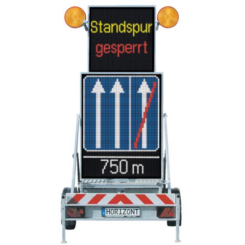 Przyczepa bezpieczeństwa ruchu drogowego