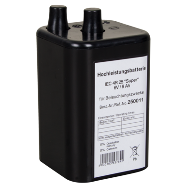 Bateria blokowa 6 V/9 Ah