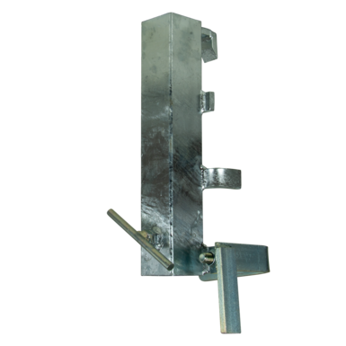 Uchwyt do barier ochronnych | stal | do 60x60 / Ø 60 mm