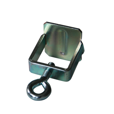 Metalowa obejma zaciskowa | do 40x40 / Ø 38 do 42 mm | stal