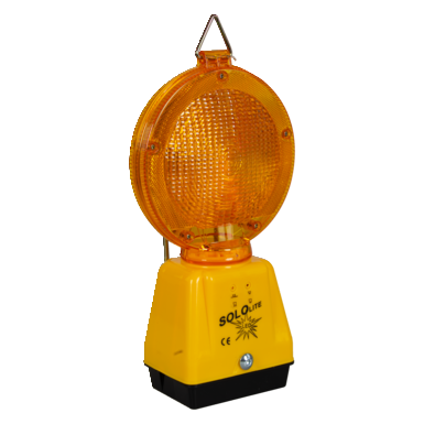 Lampa zmierzchowa SoloLite LED, dwustronna żółta