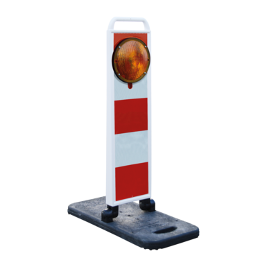 Lampa ostrzegawcza składana | pojedynczy błysk LED | pozioma, dwustronna RA2