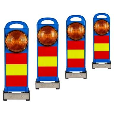 FlashMax Stack Synchro niebieski – sztaplowany – „wygląd policyjny”