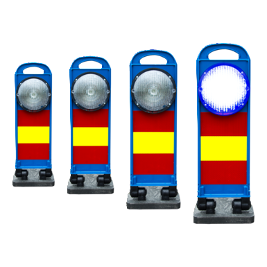 FlashMax Synchro „wzór policyjny” z NIEBIESKĄ diodą LED (eksport!)