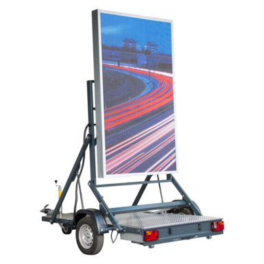 Tablica eventowa lift+rotate (obrotowa tablica reklamowa) | 3,75 m² | 16,7 mln kolorów