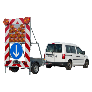 Mobilna tablica ostrzegawcza FA 2