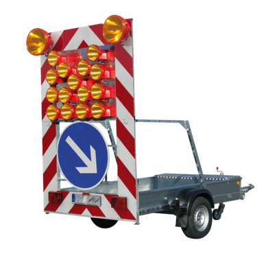 Mobilna tablica ostrzegawcza FA 2 GL