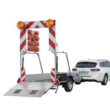 Mobilna tablica ostrzegawcza FA 2 LR