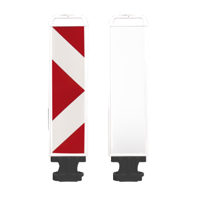 Leitboy IV, L92 biały | wskazujący w prawo, folia strzałkowa