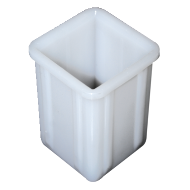 Redukcja biała | tworzywo sztuczne | 60 x 60 mm do 50 x 50 mm